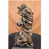 Image 5 : SIGNED VALLI JUDAS WITH LION JESUS CRUCIFIX RELIGIOUS SCULPTURE STATUE