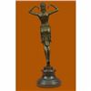 Image 3 : EXOTIC DANCER CHIPARUS BRONZE STATUE ART DECO NOUVEAU HOT CAST SCULPTURE FIGURE