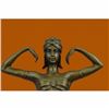 Image 5 : EXOTIC DANCER CHIPARUS BRONZE STATUE ART DECO NOUVEAU HOT CAST SCULPTURE FIGURE
