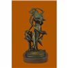 Image 3 : VICTORIAN MYTHOLOGY BIRD GARGOYLE SOLID BRONZE CANDLESTICK CANDLE HOLDER SALE