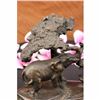Image 3 : Signed Bronze Statue Elephant Sculpture African Safari