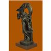 Image 4 : Dragon Girl Signed Original French Artist Jean Patoue Bronze Sculpture Statue