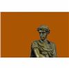 Image 4 : Julius Caesar Statue Figurine Art Sculpture - Roman Emperor 100% real Bronze Art