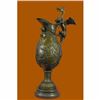 Image 3 : Rare and finely crafted large bronze vase w sculpted Imperial Royal claw dragon