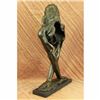 Image 3 : Abstract Mother with Baby Bronze Sculpture Mid-Century Figurine Signed Original