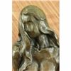 Image 5 : Abstract Mother with Baby Bronze Sculpture Mid-Century Figurine Signed Original