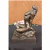 Image 3 : Large Signed Original Aldo Vitaleh Abstract Nude Female Bronze Marble Sculpture
