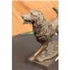 Image 5 : Large Golden Retriever Bronze Sculpture Marble Barye