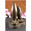 Image 2 : Penguin Trio Bronze by Milo Sculpture Figurine Abstract