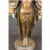 Image 3 : ART NOUVEAU NUDE WOMAN AWAKENING BRONZE SCULPTURE DECO