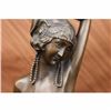 Image 2 : ART NOUVEAU NUDE WOMAN KNEELS BRONZE STATUE EROTIC ART FIGURE SCULPTURE