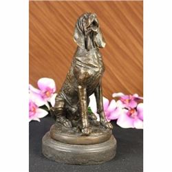 Signed By Cain Blood Hound Bloodhound Kennel Club Dog Sculpture