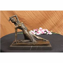 Chiparus Russian Ballet and French Culture Dancer Bronze Sculpture