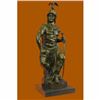 Image 2 : SIGNED BRONZE SCULPTURE ROMAN GLADIATOR MALE WARRIOR STATUE COLLECTOR EDITION