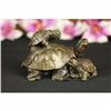 Image 1 : Vienna Bronze Snapping TURTLE TORTOISE Collectible Figurine Sculpture Statue