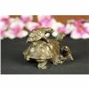 Image 3 : Vienna Bronze Snapping TURTLE TORTOISE Collectible Figurine Sculpture Statue