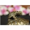 Image 4 : Vienna Bronze Snapping TURTLE TORTOISE Collectible Figurine Sculpture Statue