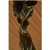 Image 5 : Signed Original Wind Beneath my Wing Art Deco Sculpture Marble Base Statue Decor