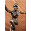 Image 1 : SIGNED BRONZE ART NOUVEAU DECO CHIPARUS STATUE FIGURE