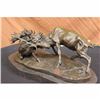 Image 3 : Bronze Marble Statue Elk Deer Stag Ranch Hunting Lodge