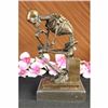 Image 1 : Bronze Statue Skull Skeleton thinker bronze sculpture, Signed: Milo Figurine ART