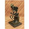 Image 3 : Bronze Statue Skull Skeleton thinker bronze sculpture, Signed: Milo Figurine ART