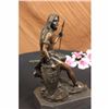 Image 5 : Original Nude Native American Warrior Bronze Statue