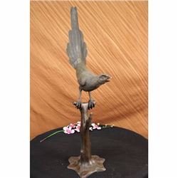 32 Bronze Marble Statue Pheasants Bird Hunter Lodge NR