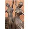 Image 6 : Signed Large~Chiparus~Two Russian Dancer Bronze Sculpture Art Nouveau Statue LRG