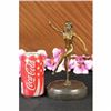 Image 1 : ORIGINAL CLASSIC PIN UP GIRL BRONZE SCULPTURE NUDE STATUE FIGURINE EROTIC