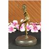 Image 2 : ORIGINAL CLASSIC PIN UP GIRL BRONZE SCULPTURE NUDE STATUE FIGURINE EROTIC