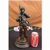 Image 2 : A Tribute to American Soldiers by Fisher Bronze Sculpture Marble Figure