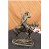 Image 5 : Antoine Barye Arab on Horse Morrocan Hunter Statue Deco