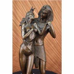 65 LBS Signed Fisher Akhenaten and Nerfititi Royal Pair