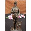 Image 2 : Russian Emperor Guard with Eagle Symbol Bronze Sculpture Marble Base Figure
