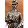 Image 3 : Russian Emperor Guard with Eagle Symbol Bronze Sculpture Marble Base Figure