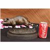 Image 2 : VICTORIAN BRONZE PIG AUSTRIAN DESKTOP FARM ANIMAL SCULPTURE MARBLE