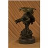 Image 4 : Signed Original Mythical Flying Dragon Bronze Sculpture Statue