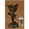 Image 2 : Mythical Bronze Fairy Angel Sculpture by Italian Artist Aldo Vitaleh