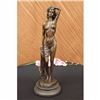 Image 1 : SEXY SEDUCTIVE NUDE GIRL BRONZE SCULPTURE SIGNED EROTIC