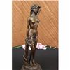 Image 4 : SEXY SEDUCTIVE NUDE GIRL BRONZE SCULPTURE SIGNED EROTIC