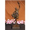 Image 1 : Bruno Zach Russian Local Dancer Bronze Marble Sculpture
