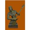 Image 1 : Extra Large Jimmy Hendrix playing his Guitar Handcrafted Collectible Sculpture