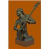 Image 2 : Extra Large Jimmy Hendrix playing his Guitar Handcrafted Collectible Sculpture