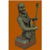 Image 4 : Extra Large Jimmy Hendrix playing his Guitar Handcrafted Collectible Sculpture