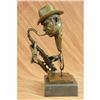 Image 1 : Signed Sax Saxophone Player Salutes Jazz and Rhythm and Blues Bronze Sculpture