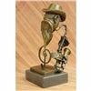 Image 2 : Signed Sax Saxophone Player Salutes Jazz and Rhythm and Blues Bronze Sculpture
