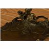 Image 5 : Signed Original Hand Crafted Jewelry Tray Bronze Sculpture Statue Figurine Decor
