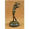 Image 2 : Signed Milo Female Golfer Tournament PGA Golf Golfing Trophy Bronze Sculpture NR