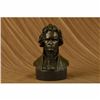Image 1 : Signed Original Famous Composer Beethoven Bronze Sculpture Marble Base Statue NR